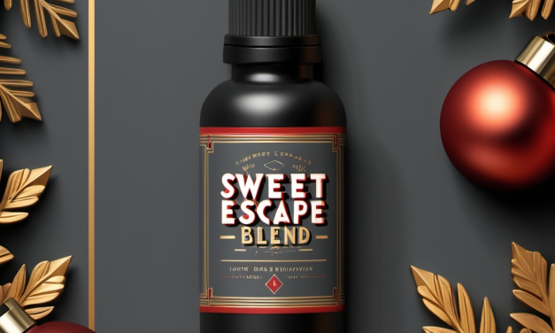 Sweet Escape Holiday Essential Oil Blend