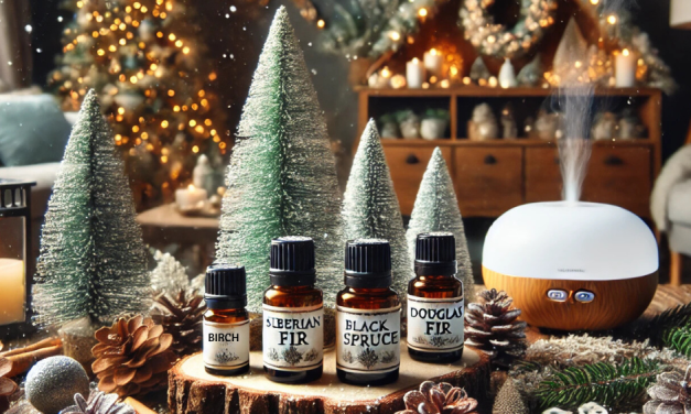 How to Recreate Christmas Tree Scents with Essential Oils