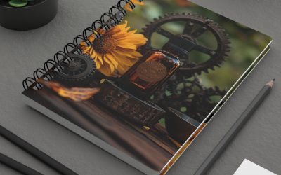 Vintage Botanical Spiral Notebook – EO Garage Edition